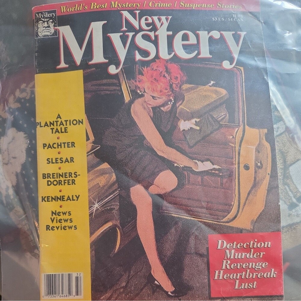 Mystery Vol. II #1 1993-Robert McGinnis GGA cover-pulp crime & Fiction Ha...